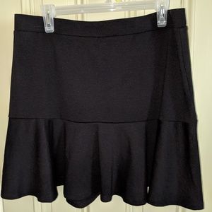 Women's Sequin Hearts Black Skirt